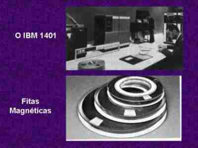 O IBM 1401 e as Fitas Magnéticas